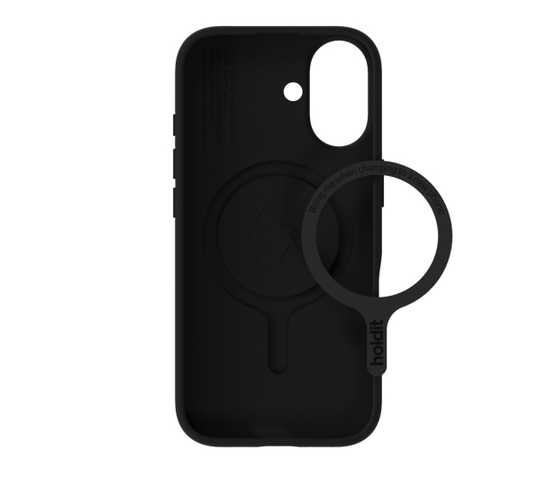 Holdit Soft Magsafe Case iPhone 17 Black 16848 - 1361738 - zdjęcie 4